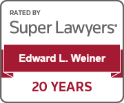 Rated By Super Lawyers | Edward L. Weiner | 20 Years